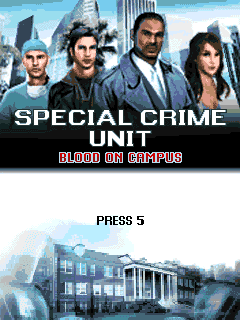 Special Crime Unit - Blood on Campus